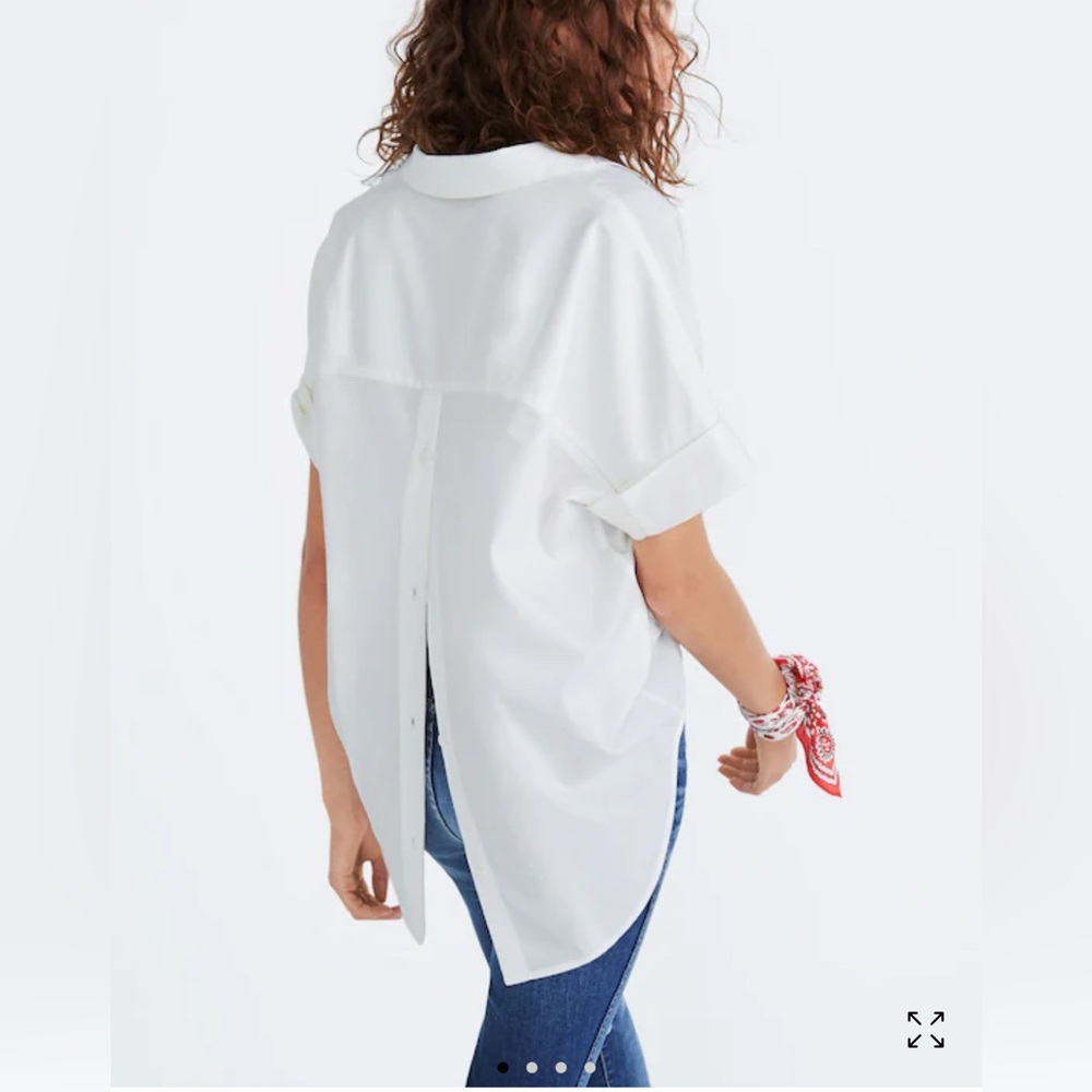 Madewell Courier Button-Back Shirt
